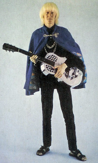 Johnny Winter in Robin Hood outfit  #2